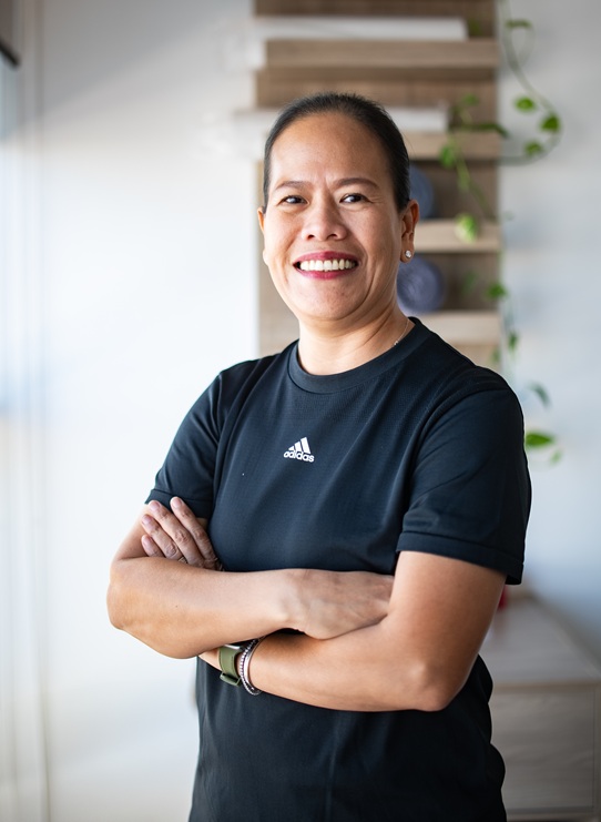 Michelle Villela, Receptionist at Back on the Move
